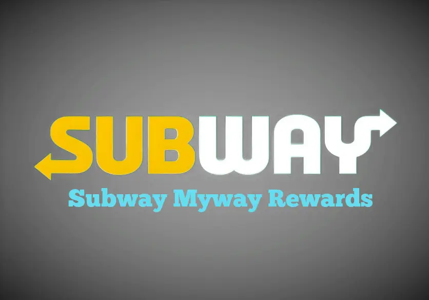 Subway myway rewards details for customers